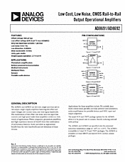 DataSheet AD8692 pdf